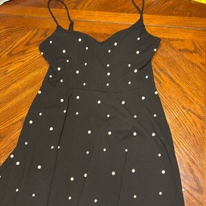 Size small black pearl formal dress. Bought from macys and worn once.